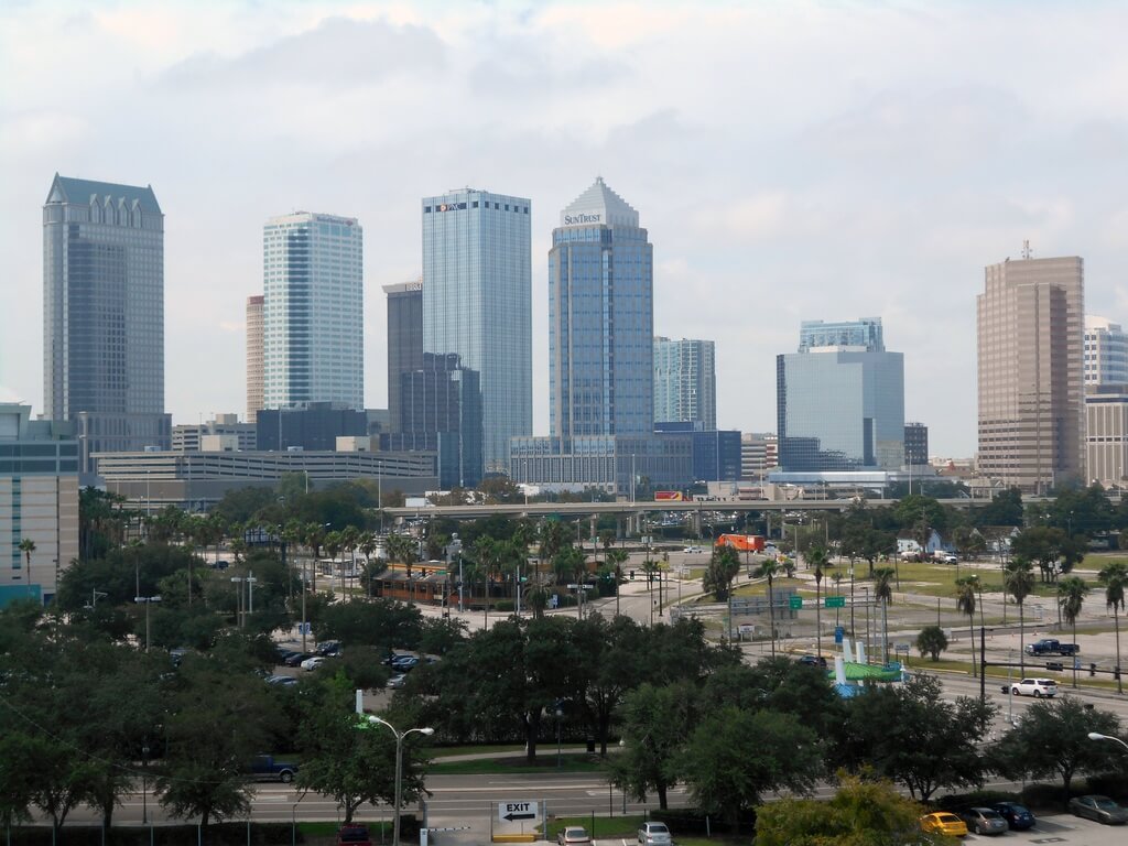 City skyscrapers Tampa Florida how to get to tampa downtown florida