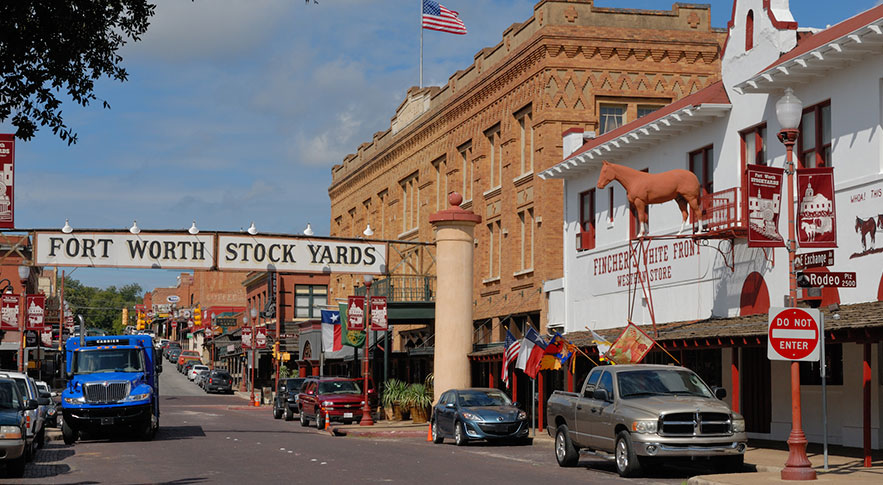 bus trip fort worth stockyards
