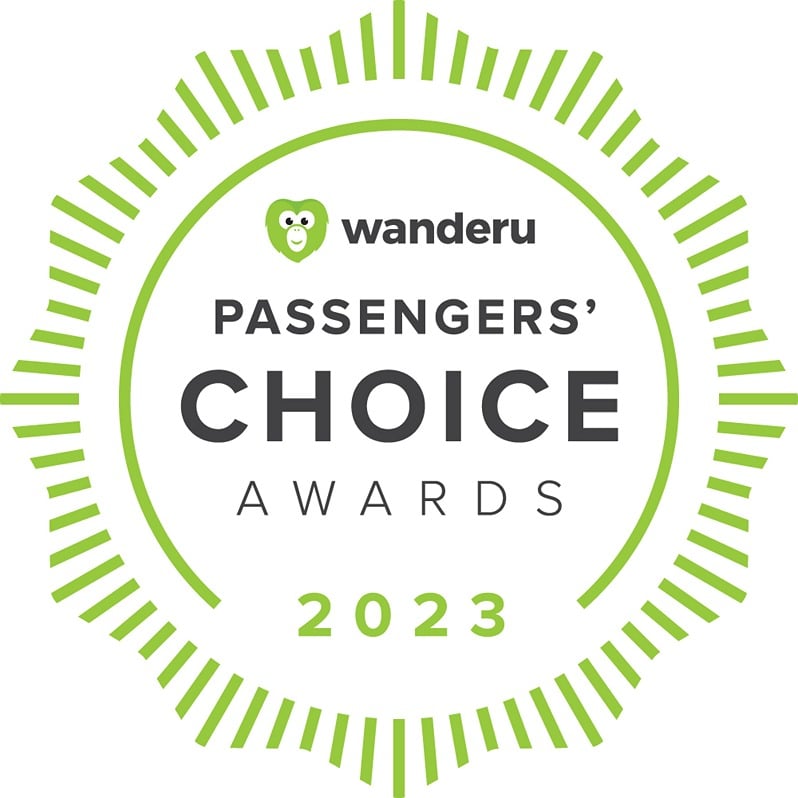 Wanderu Passengers' Choice Awards 2023